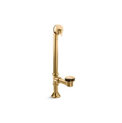 Kohler K-7178-2MB - Iron Works Decorative 1-1/2'' Adjustable Pop-Up Bath Drain For 5' Whirlpool With Tailpiece
