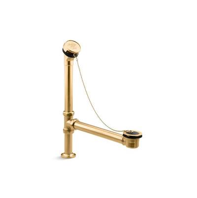 Kohler K-106-2MB - Antiquee Bath Drain, Chain And Rubber Stopper
