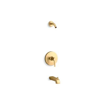 Kohler K-TLS97074-4-2MB - Pitch Rite-Temp Bath And Shower Trim Set, Less Showerhead