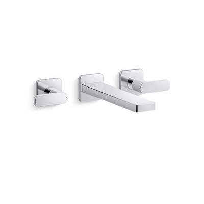 Kohler K-T23491-4-CP - Parallel Wall-Mount Bath Faucet Trim