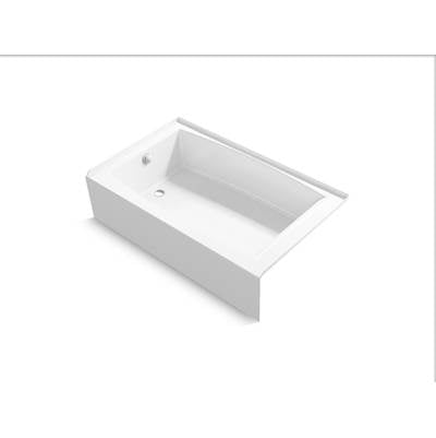 Kohler K-26107-LA-0 - Entity 60 In. X 36 In. Alcove Bath With Left Drain