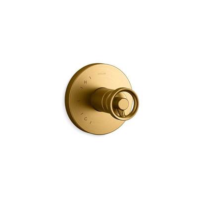 Kohler K-TS78015-9-2MB - Components Rite-Temp Shower Valve Trim With Industrial Handle