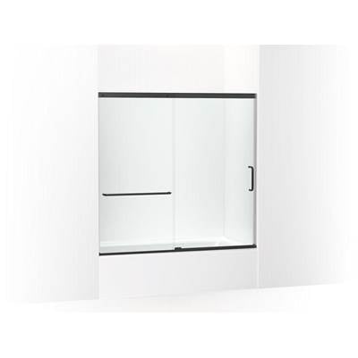 Kohler K-707609-6L-BL - Elatee 56-3/4'' H Sliding Bath Door With 1/4'' - Thick Glass