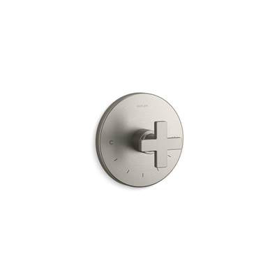 Kohler K-T73133-3-BN - Composed Mastershower Temperature Control Valve Trim With Cross Handle