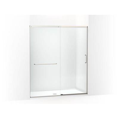 Kohler K-707616-8L-MX - Elatee Tall Sliding Shower Door, 75-1/2'' H X 62-1/4 - 65-5/8'' W, With Heavy 5/16'' Thick Crystal Clear Glass