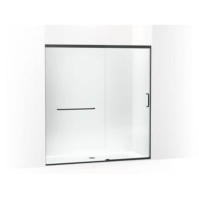 Kohler K-707617-8L-BL - Elatee Tall Sliding Shower Door, 75-1/2'' H X 68-1/4 - 71-5/8'' W, With Heavy 5/16'' Thick Crystal Clear Glass