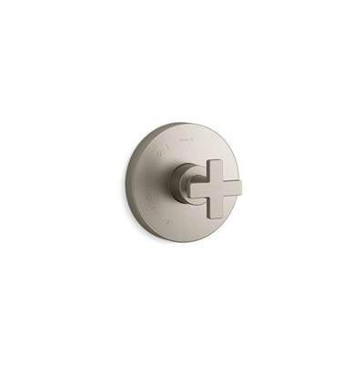 Kohler K-TS73115-3-BN - Composed Rite-Temp Valve Trim With Cross Handle