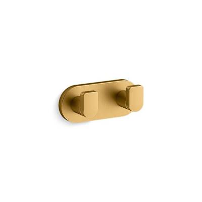 Kohler K-73146-2MB - Composed Double Robe Hook