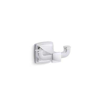Kohler K-27411-CP - Riff Double Robe Hook