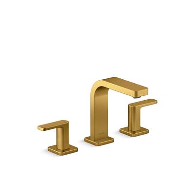 Kohler K-23484-4-2MB - Parallel Widespread Bathroom Sink Faucet, 1.2 Gpm
