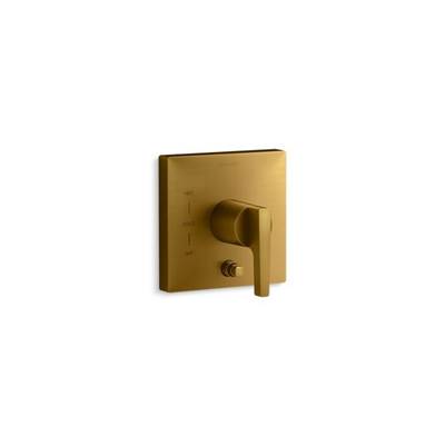 Kohler K-T99762-4-2MB - Honesty Rite-Temp Valve Trim With Push-Button Diverter