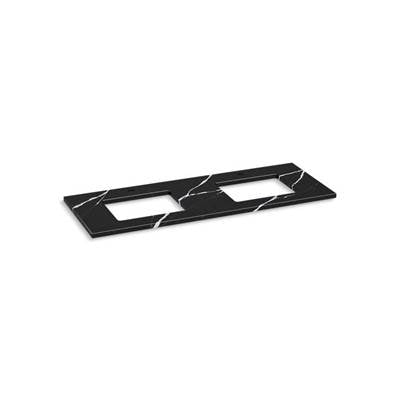 Kohler K-28258-EMQ - Silestone 61'' Quartz Vanity Top With Two Rectangular Cutouts