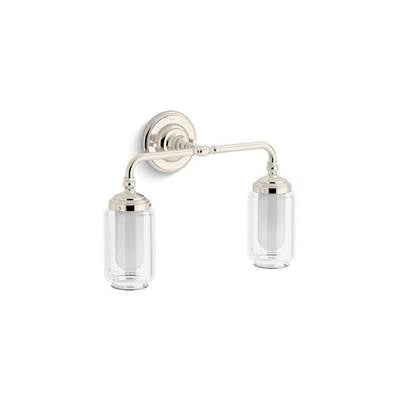 Kohler K-72582-SNL - Artifacts Two-Light Sconce