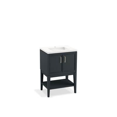 Kohler K-33577-ASB-1WX - Winnow 24'' Bathroom Vanity Cabinet With Sink And Quartz Top