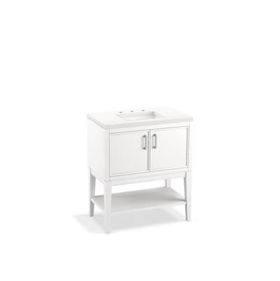 Kohler K-33578-ASB-0 - Winnow 30'' Bathroom Vanity Cabinet With Sink And Quartz Top