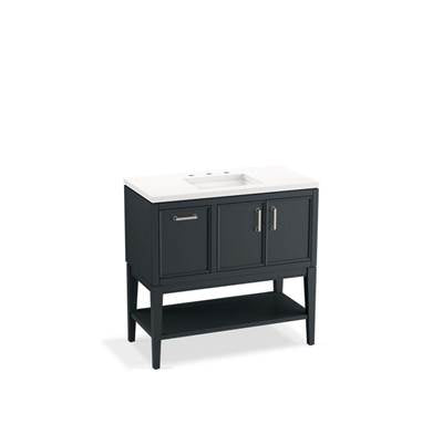 Kohler K-33579-ASB-1WX - Winnow 36'' Bathroom Vanity Cabinet With Sink And Quartz Top