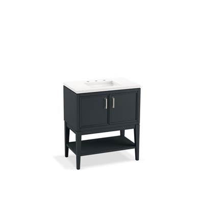 Kohler K-33578-ASB-1WX - Winnow 30'' Bathroom Vanity Cabinet With Sink And Quartz Top