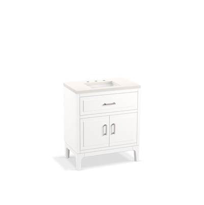 Kohler K-33552-ASB-0 - Seer 30'' Bathroom Vanity Cabinet With Sink And Quartz Top