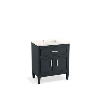 Kohler K-33544-ASB-1WX - Southerk 30'' Bathroom Vanity Cabinet With Sink And Quartz Top