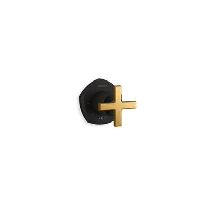 Kohler K-T27041-3-BMB - Occasione Mastershower Volume Control Valve Trim With Cross Handle