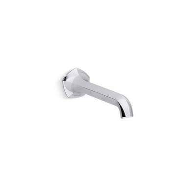 Kohler K-T27011-ND-CP - Occasione Wall-Mount Bathroom Sink Faucet Spout With Straight Design