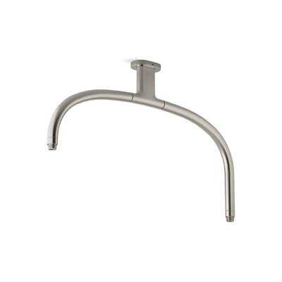 Kohler K-26305-BN - Statemente Ceiling-Mount Single-Function Dual Rainhead Arm