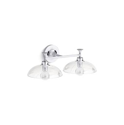 Kohler K-31769-SC02-CPL - Tonee 20'' Two-Light Sconce