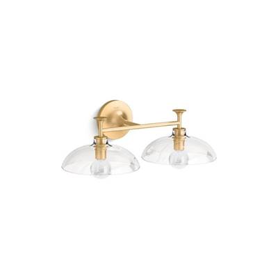 Kohler K-31769-SC02-2GL - Tonee 20'' Two-Light Sconce