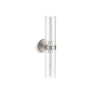Kohler K-27263-SC02-BNL - Purist 22'' Two-Light Sconce