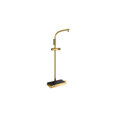 Kohler K-26337-9-2MB - Antheme Two-Way Exposed Thermostatic Valve With Shower Column For Rainhead And Handshower