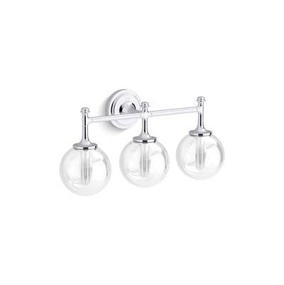 Kohler K-31763-SC03-CPL - Bellerae 22'' Three-Light Sconce