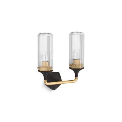 Kohler K-31776-SC02-BML - Occasione 14'' Two-Light Sconce