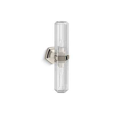 Kohler K-31777-SC02-SNL - Occasione 21'' Two-Light Sconce
