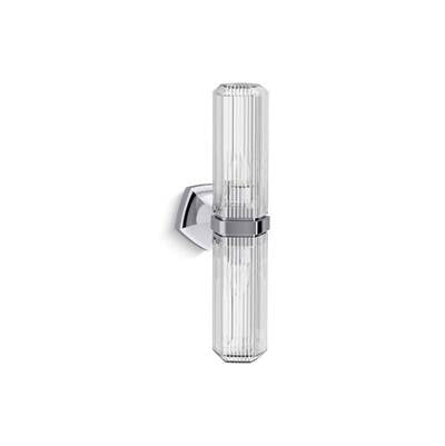 Kohler K-31777-SC02-CPL - Occasione 21'' Two-Light Sconce