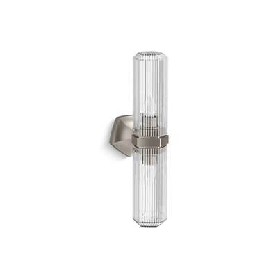 Kohler K-31777-SC02-BNL - Occasione 21'' Two-Light Sconce