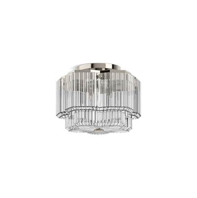 Kohler K-31780-FM03-SNL - Occasione Three-Light Flush-Mount