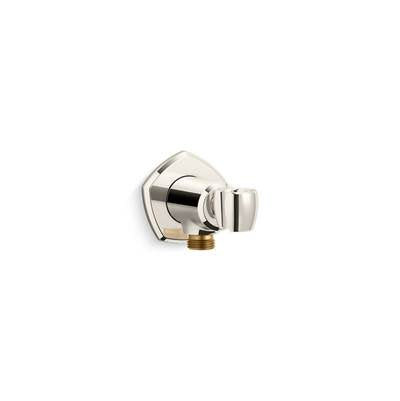 Kohler K-27117-SN - Occasione Wall-Mount Handshower Holder With Supply Elbow And Check Valve