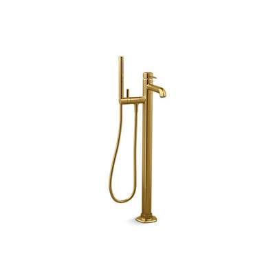 Kohler K-T27025-4-2MB - Occasione Floor-Mount Bath Filler Trim With Handshower