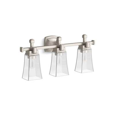 Kohler K-31757-SC03-BNL - Riff 25'' Three-Light Sconce