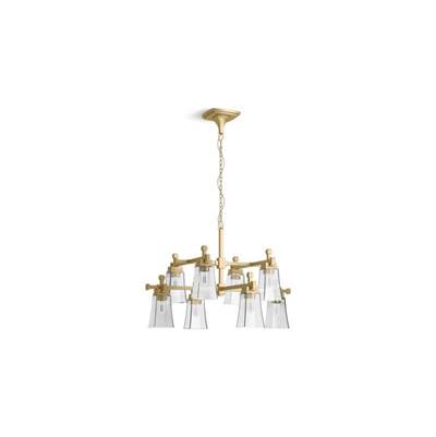 Kohler K-31759-CH08-2GL - Riff 35'' X 32-1/2'' Eight-Light Chandelier