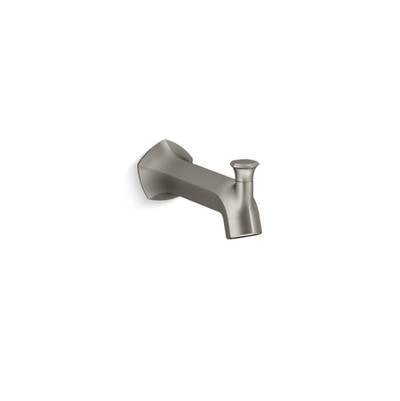 Kohler K-27023-BN - Occasione Wall-Mount Bath Spout With Straight Design And Diverter