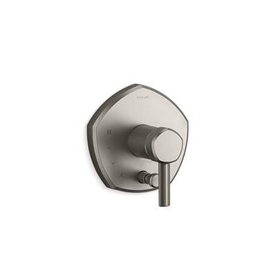 Kohler K-T27044-4-BN - Occasione Rite-Temp Shower Valve Trim With Diverter And Lever Handle