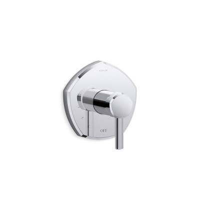 Kohler K-TS27043-4-CP - Occasione Rite-Temp Valve Trim With Lever Handle