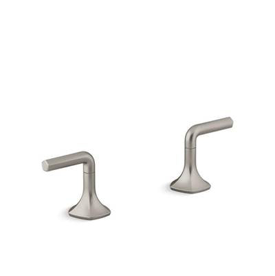Kohler K-27018-4-BN - Occasione Deck-Mount Lever Bath Faucet Handles