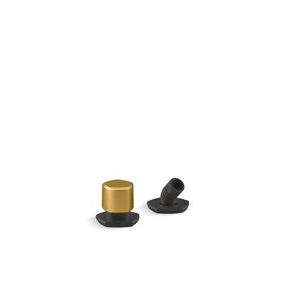 Kohler K-27022-BMB - Occasione Deck-Mount Handshower Holder And Two-Way Diverter Valve