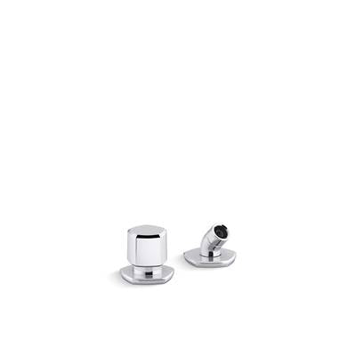 Kohler K-27022-CP - Occasione Deck-Mount Handshower Holder And Two-Way Diverter Valve