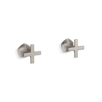 Kohler K-T27013-3-BN - Occasione Wall-Mount Bathroom Sink Faucet Cross Handle Trim