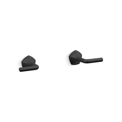 Kohler K-T27013-4-BL - Occasione Wall-Mount Bathroom Sink Faucet Lever Handle Trim