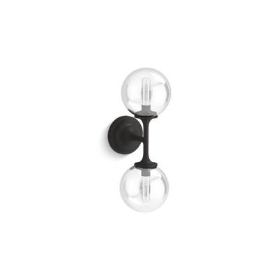 Kohler K-31762-SC02-BLL - Bellerae 17'' Two-Light Sconce