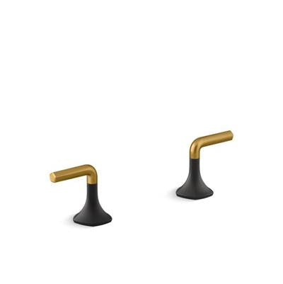 Kohler K-27010-4-BMB - Occasione Lever Bathroom Sink Faucet Handles